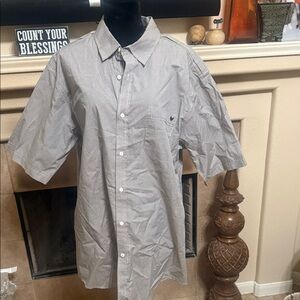 Sean John Casual Gray Button Down Shirt